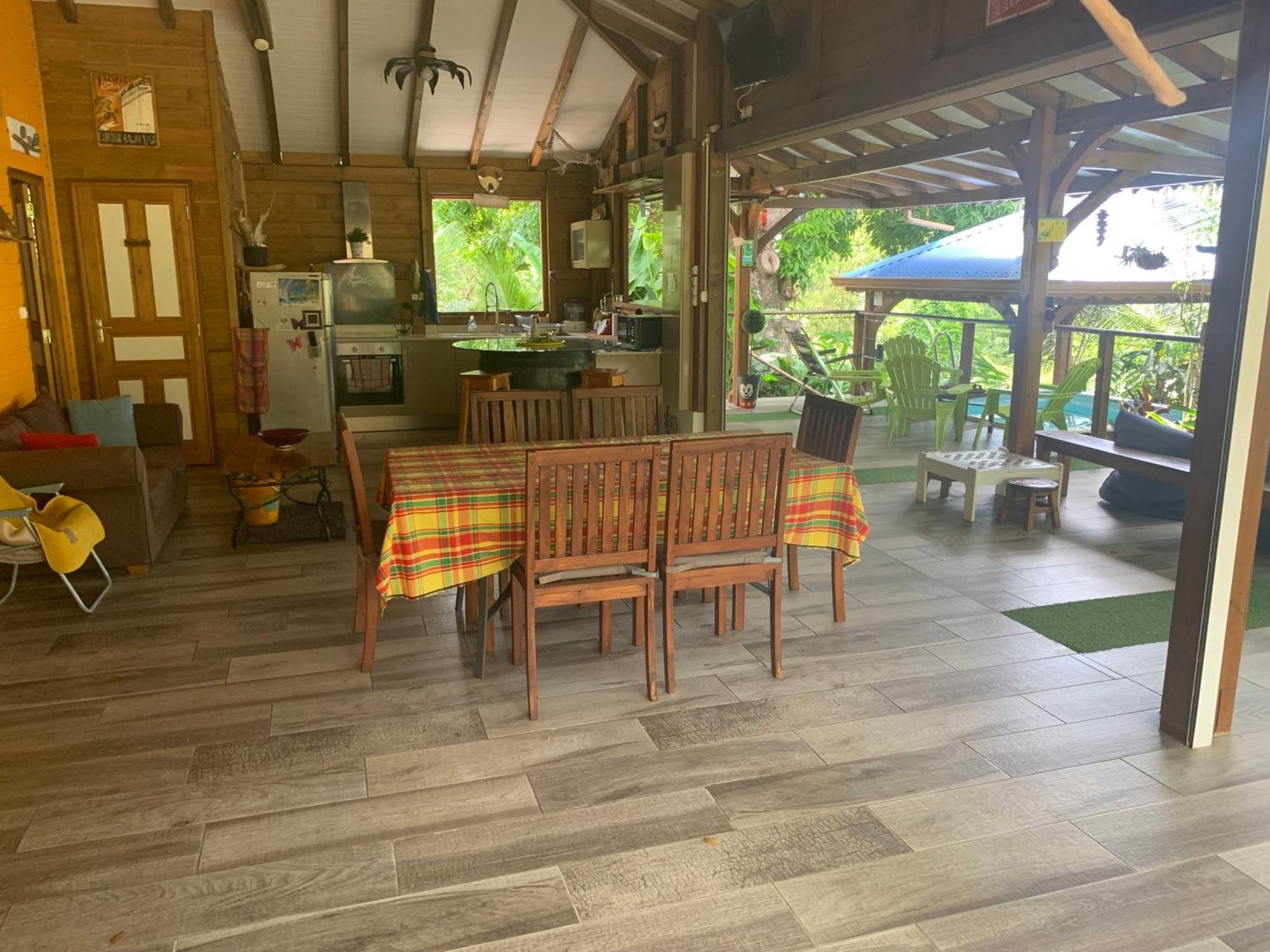 Les Ilets Caraibes Vue Mer Bouillante Exteriör bild