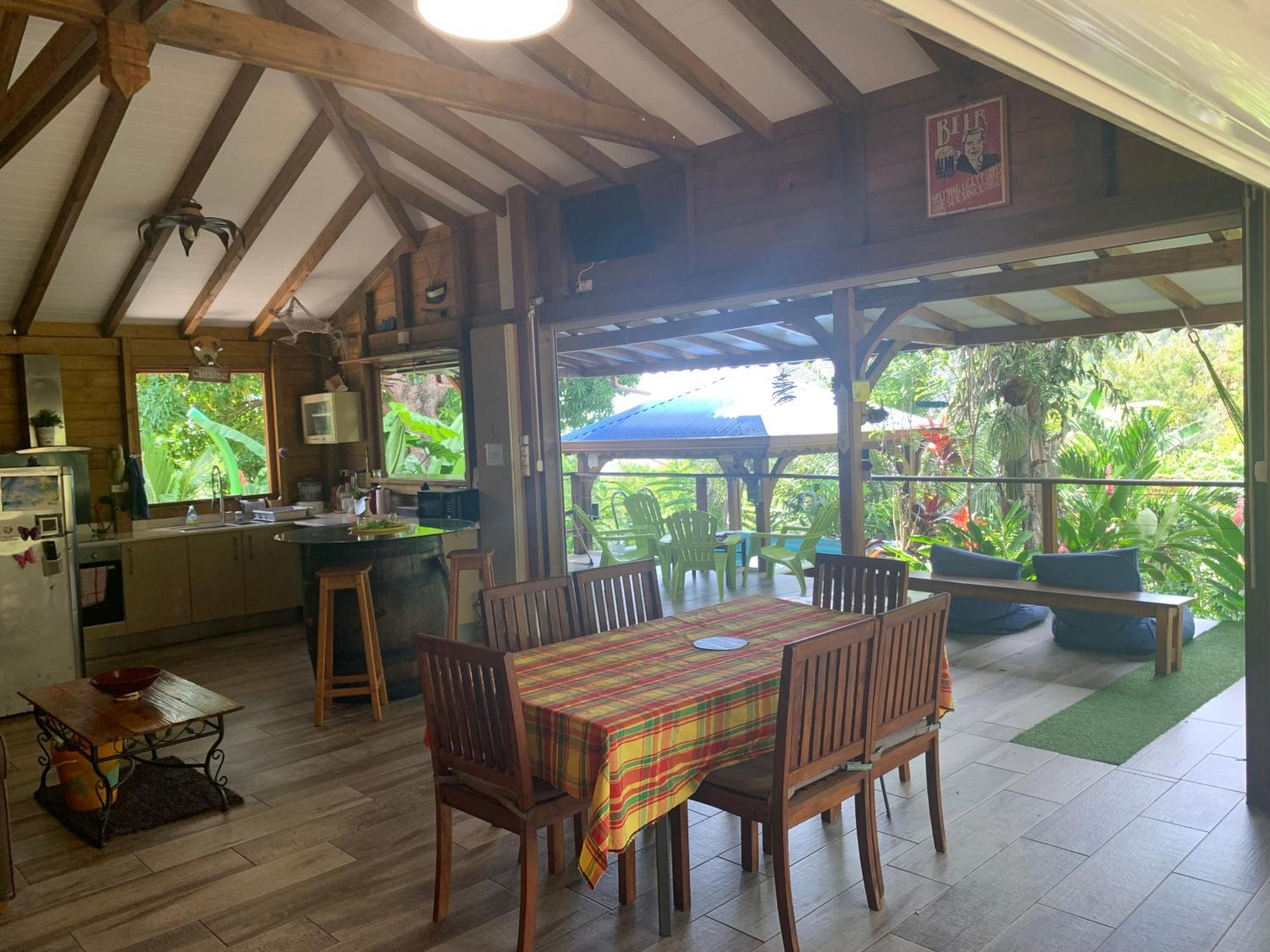 Les Ilets Caraibes Vue Mer Bouillante Exteriör bild